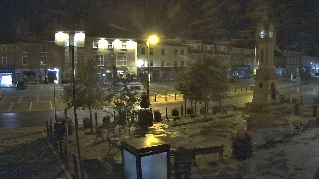 Thirsk webcam overlooking the Market Place