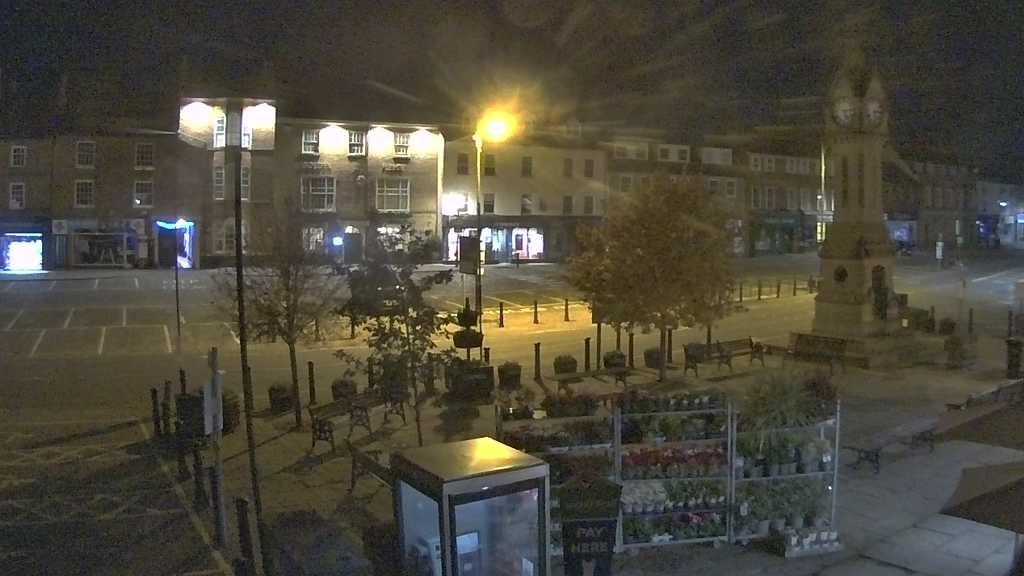 Thirsk webcam overlooking the Market Place
