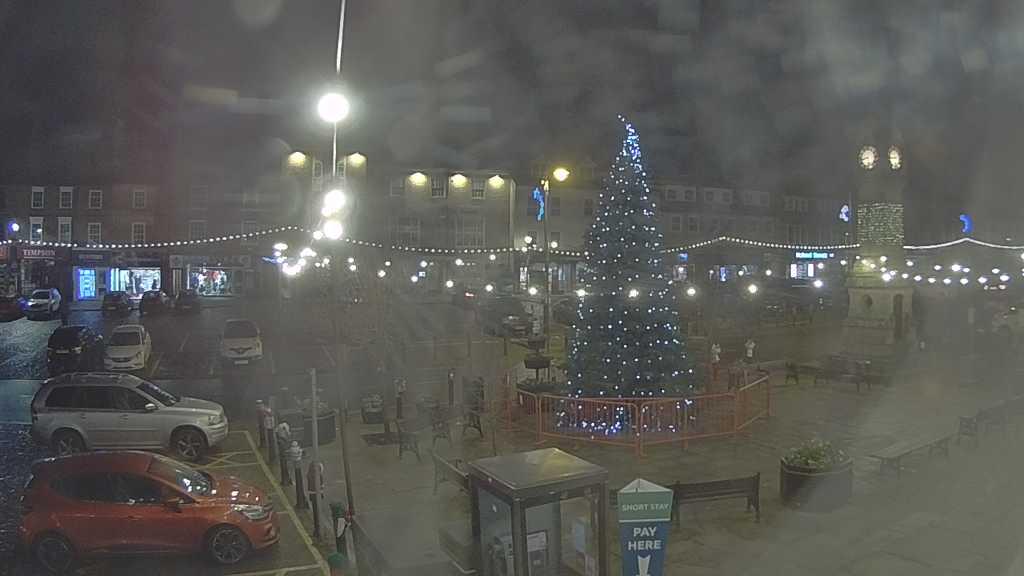 Thirsk webcam overlooking the Market Place
