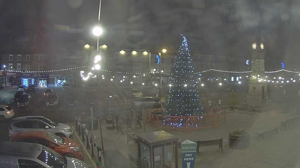 Thirsk webcam overlooking the Market Place