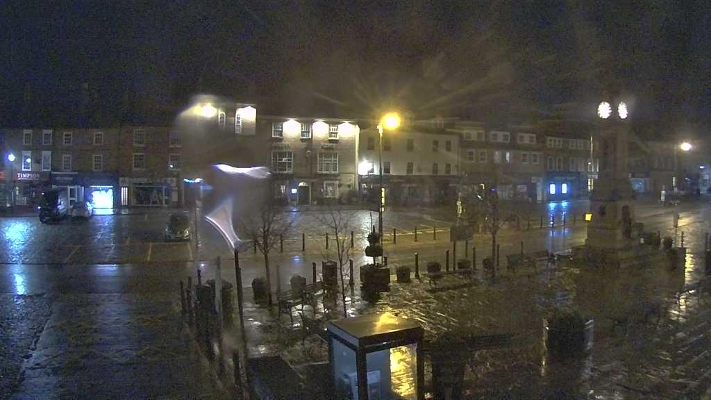Thirsk webcam overlooking the Market Place