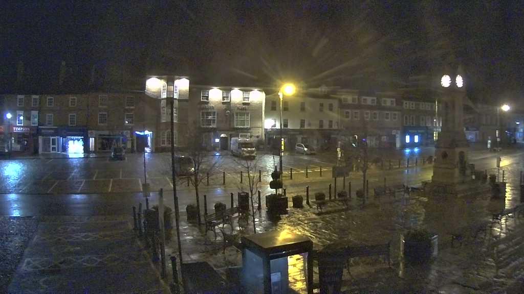 Thirsk webcam overlooking the Market Place