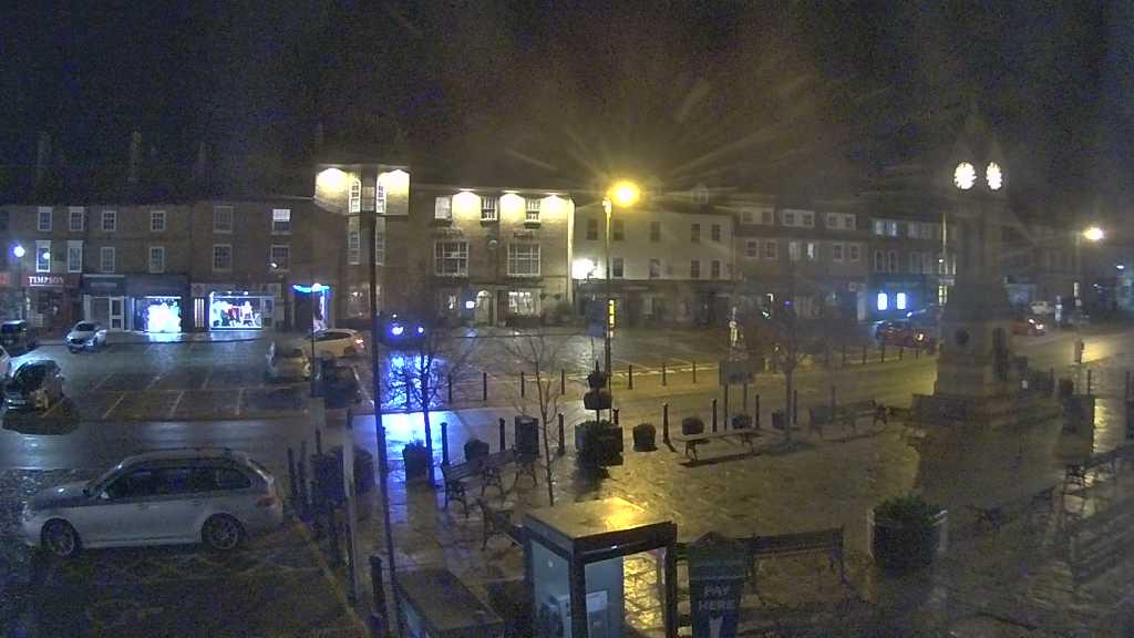 Thirsk webcam overlooking the Market Place