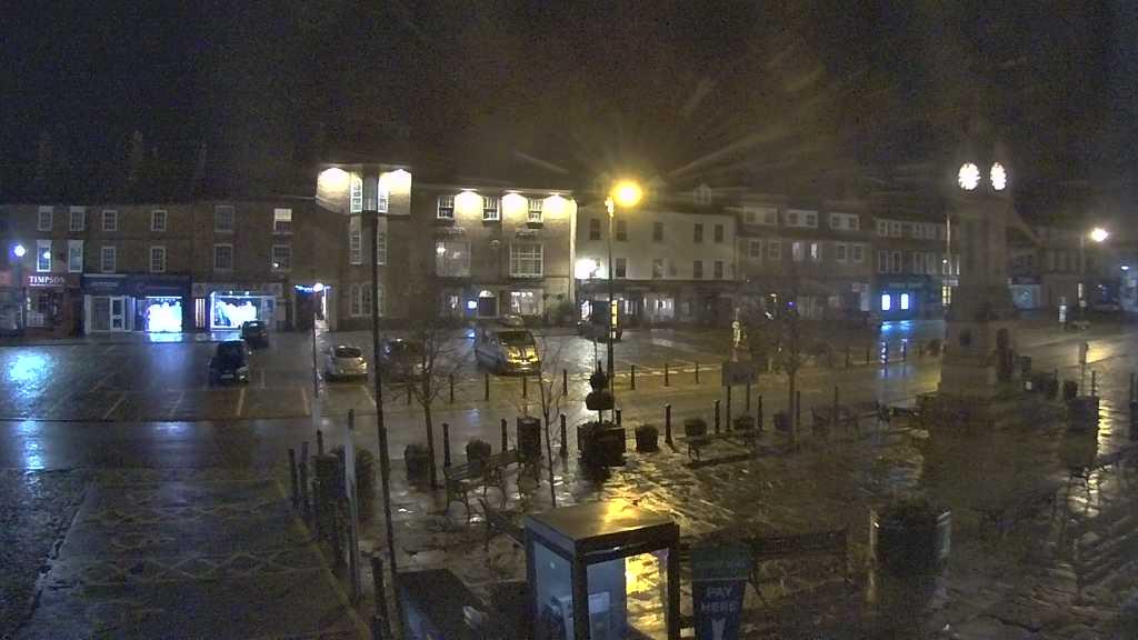 Thirsk webcam overlooking the Market Place