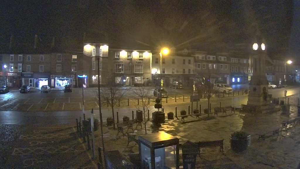 Thirsk webcam overlooking the Market Place