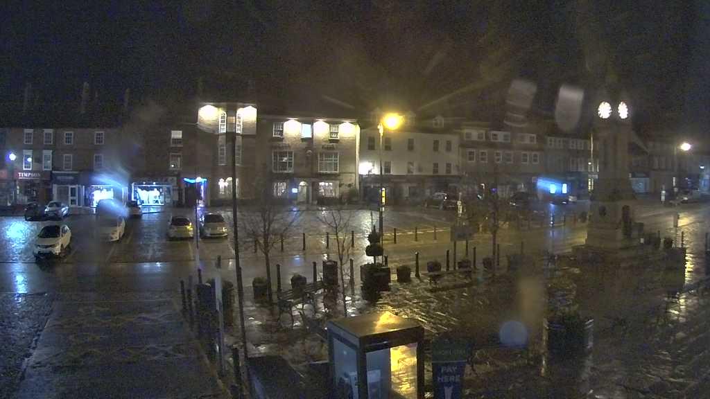 Thirsk webcam overlooking the Market Place