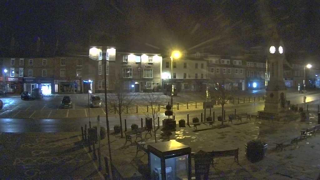 Thirsk webcam overlooking the Market Place