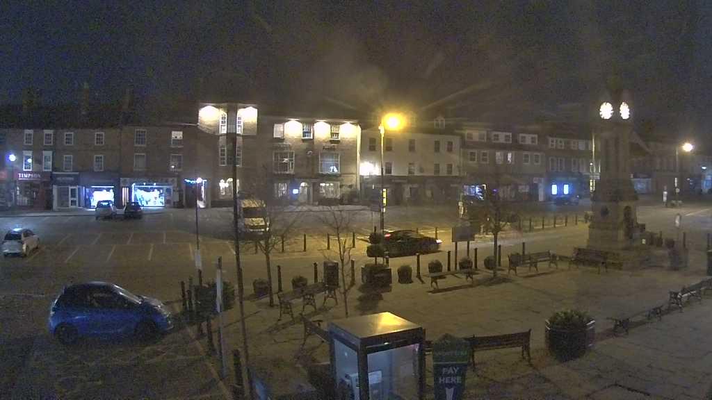 Thirsk webcam overlooking the Market Place