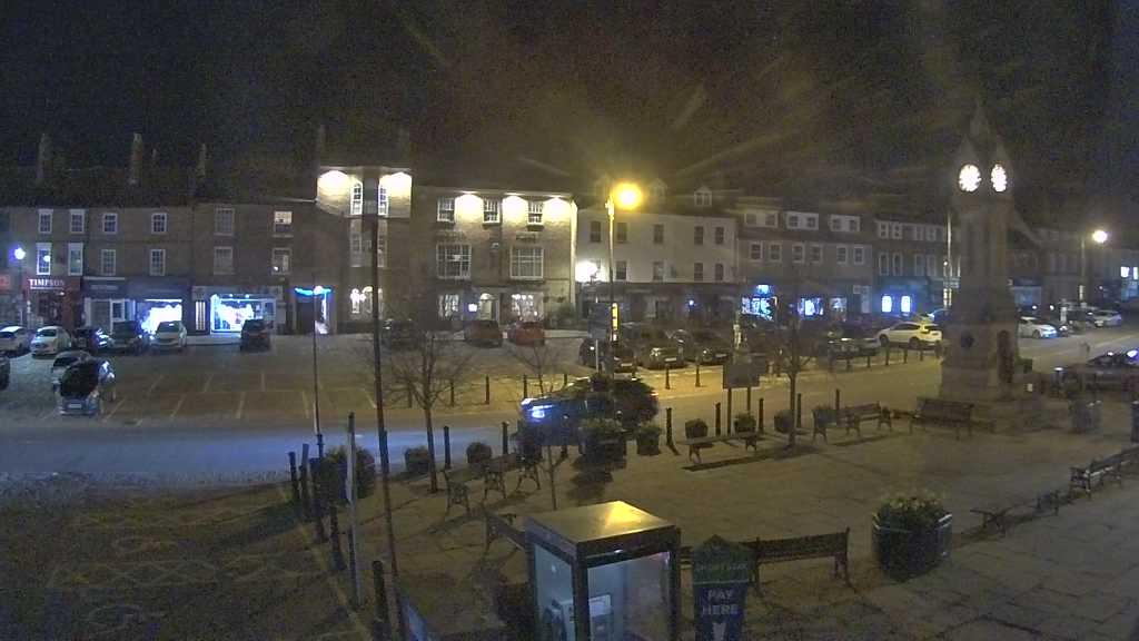 Thirsk webcam overlooking the Market Place