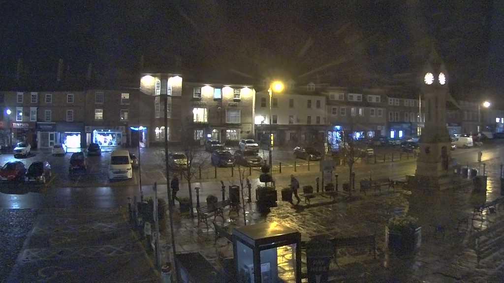 Thirsk webcam overlooking the Market Place
