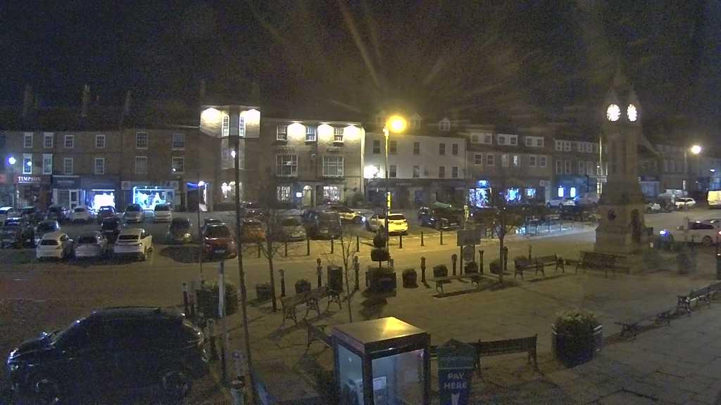 Thirsk webcam overlooking the Market Place