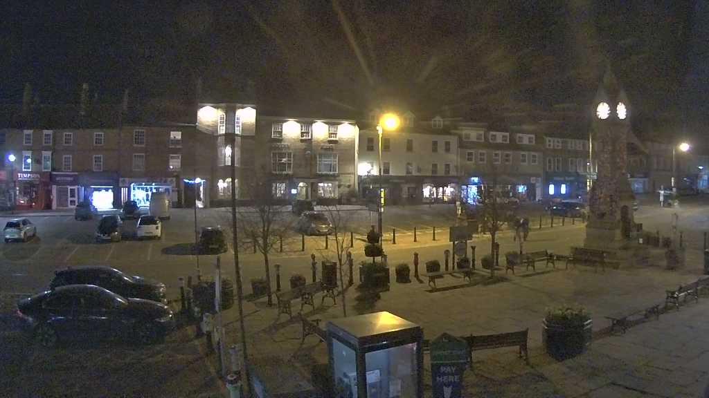 Thirsk webcam overlooking the Market Place