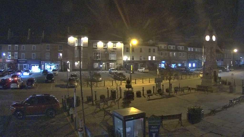 Thirsk webcam overlooking the Market Place