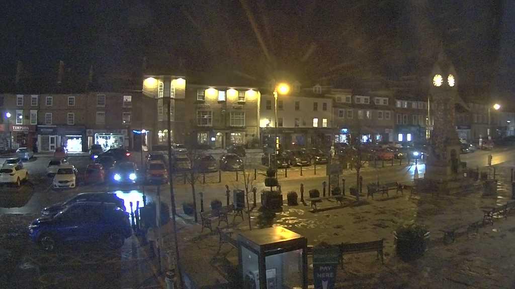 Thirsk webcam overlooking the Market Place