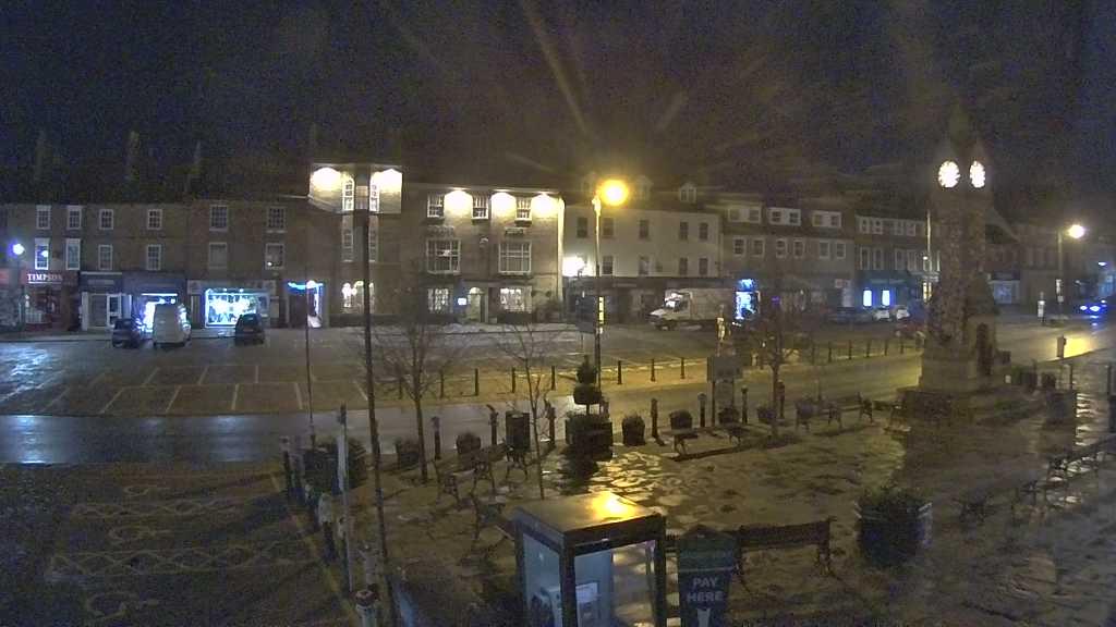 Thirsk webcam overlooking the Market Place