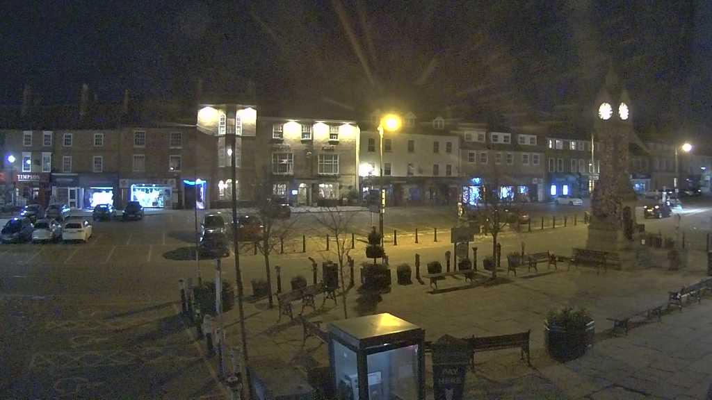 Thirsk webcam overlooking the Market Place