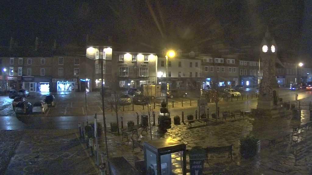 Thirsk webcam overlooking the Market Place