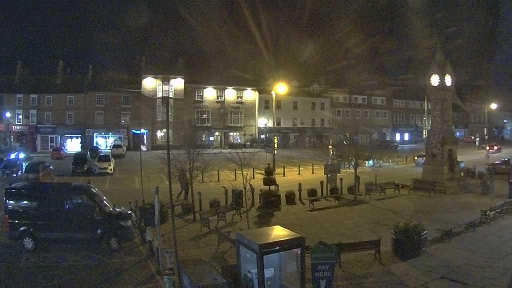 Thirsk webcam overlooking the Market Place
