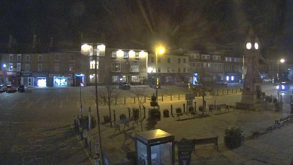 Thirsk webcam overlooking the Market Place