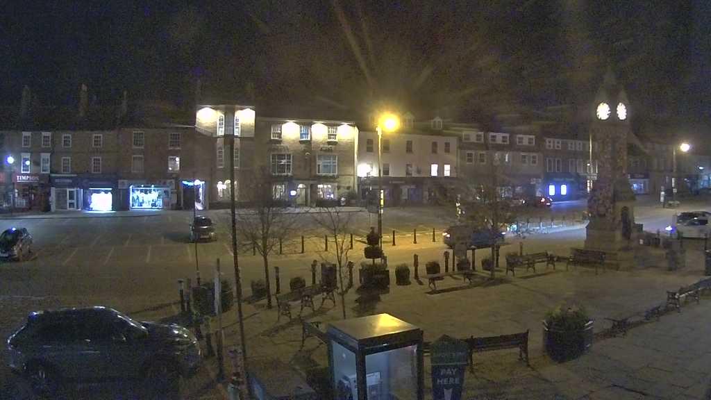 Thirsk webcam overlooking the Market Place