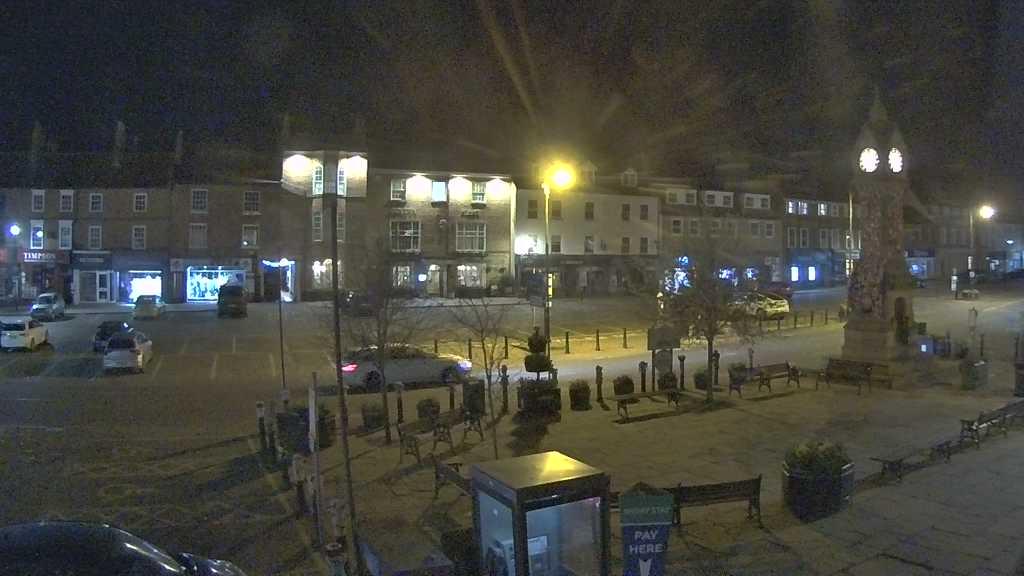 Thirsk webcam overlooking the Market Place