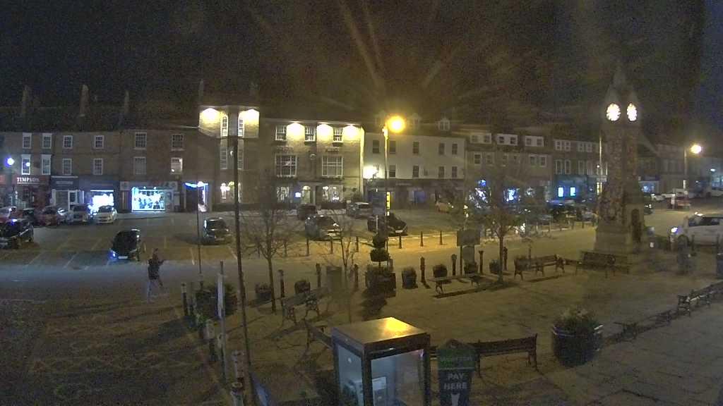 Thirsk webcam overlooking the Market Place