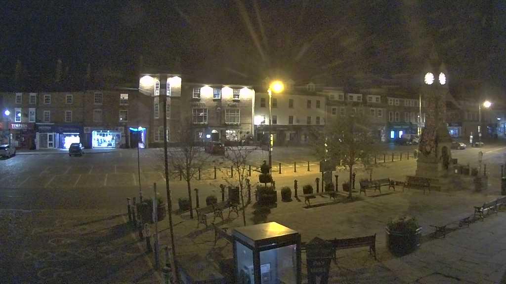 Thirsk webcam overlooking the Market Place