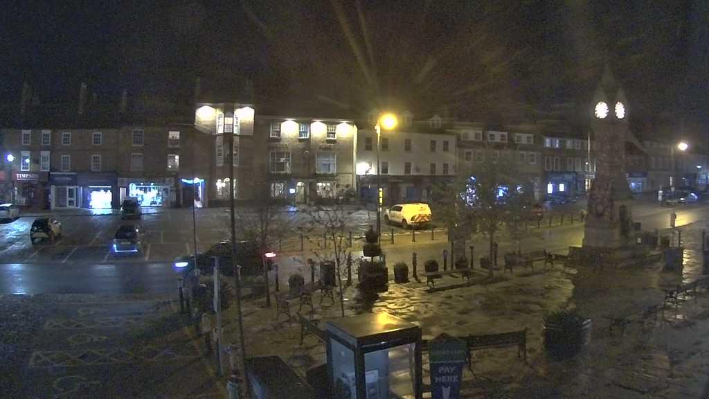 Thirsk webcam overlooking the Market Place