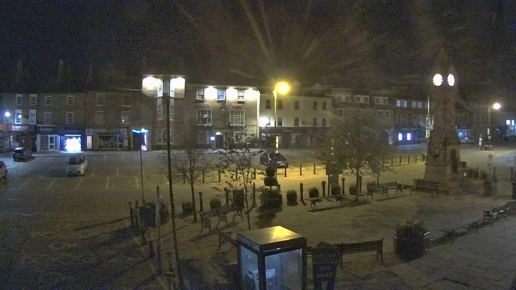 Thirsk webcam overlooking the Market Place