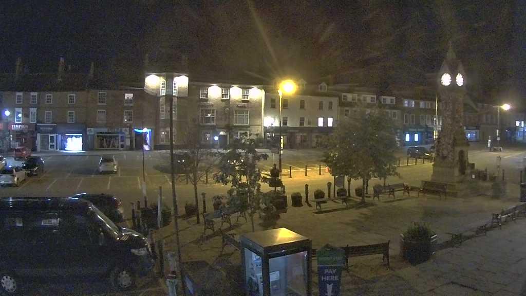Thirsk webcam overlooking the Market Place