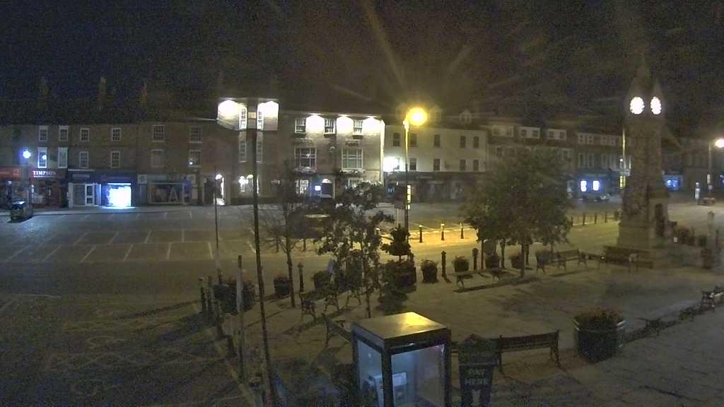 Thirsk webcam overlooking the Market Place