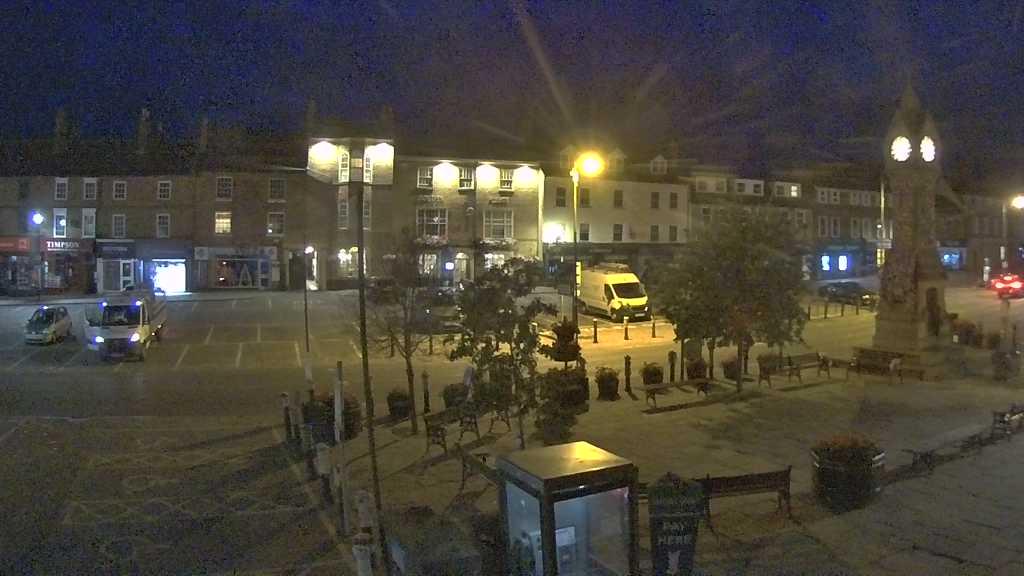 Thirsk webcam overlooking the Market Place